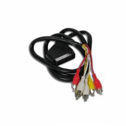 кабел скарт- скарт 1,2 м. качествен, сив (100 бр. в кашон)
