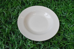 керамично изделие, чиния, квадратна 17,6х12 см. бяла (60 бр. в кашон)