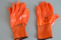 работни ръкавици 10 електрикаво черни 48 гр. (10 бр. в стек)