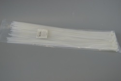 кабелни връзки, миши опашки, черни 100 бр. пластмаса 15х2,5 см.