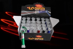 ЛАЗЕР, фенер и детектор, светеща играчка 4 в 1 роза с ключодържател 16х8х11 см. (24 бр. в кутия)(Промоция- при покупка над 48 бр. базова цена 1,02 лв.)