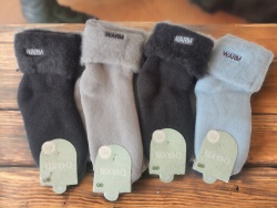 чорапи, качествени, памучни, много дебели и топли, ватирани, дамски 22-25 см.(10 бр. в стек) много цветове