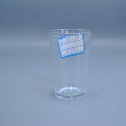 стъклена чаша за вода, голяма 10,5х6,5 см. 150 мл.
