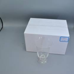 изделие от стъкло, чаши 6 бр. за кафе 200 мл. 6,2х8 см. цветна кутия (12 комплекта в кашон)