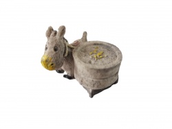 сувенир от полеризин, магаре, воденичен камък 3х3,5х2 см. 27203 (50 бр. в кутия)