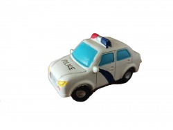 сувенир от полеризин, полицейска кола 6,5х3х3,5 см. (5 бр. в кутия)