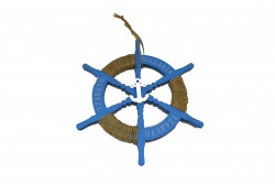 морски сувенир от дърво, сандъче 9,5х6,5х7 см. Царево (9 бр. в кутия) МА2516