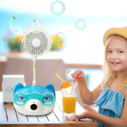 детска играчка от пластмаса, светеща, музикална, машина за сапунени балони с вентилатор 14х16х8 см. 9995-23