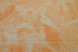 ДЕКОР за стена, тип тухли, розово 70х77 см. х 6 мм. АМ-020