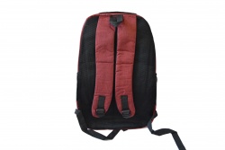 РАНИЦА, текстил, тип ученическа чанта 48х33х18 см. черна 4 комбинации 61929 (5 бр. в стек, еднакви)(Промоция- при покупка над 5 бр. базова цена 15,50 лв.)