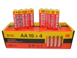 батерии KODAK R6 EXTRALIFE (4 бр. на блистер 80 бр. в кутия)(максимална отстъпка 10)