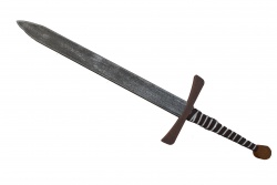 дървен меч, рицарски 68х17 см. 93-1036