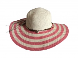лятна шапка, мъжка с широка, кафява лента (6 разцветки)