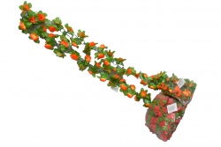 лиана 2 м. рози, зелено (2 бр. в стек)