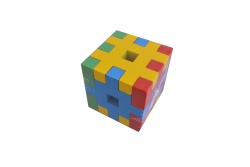 дървена играчка, судоку 81 елемента в дървена кутия 31х23х2 см. 93-323