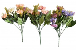 ИЗКУСТВЕНИ цветя слънчоглед висок 3 цвята 72 см. (10 бр. в стек, разглобени)(Промоция- при покупка над 40 бр. базова цена 2,25 лв.)