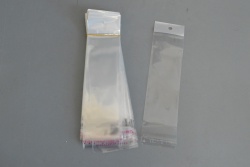 опаковъчни пликове с лепка 4х14,3 см. 100 бр.