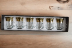 стъклени чаши за за алкохол 6 бр.