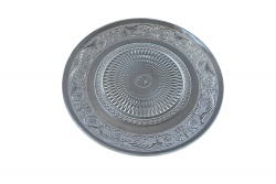 козметичен аксесоар, огледало с камъчета, кръгло с морски мотиви 7,5 см. 6 модела (12 бр. в стек)