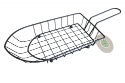 домашна потреба, метална лодка (чиния за риба) кошница 24,5х13х3,5 см.