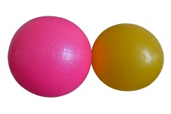 спортни стоки, топка, светеща 200 гр. 25 см. релеф (10 бр. в стек)