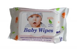 мокри кърпи 60 бр. Baby Wipes с капак (48 бр. в кашон)