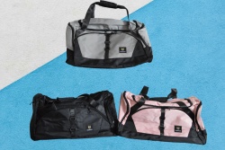 чанта, тип сак, дамски, едноцветен, качествен 60х30х30 см. (5 бр. в стек, еднакви)
