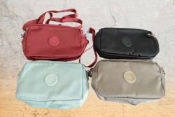 чанта за рамо, дамска 3 ципа 23х15х8 см. 4 разцветки