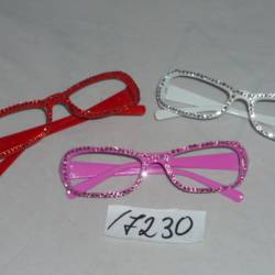 слънчеви очила, дамски, пластмасова рамка, цветна 18079 (20 бр. в кутия, микс)