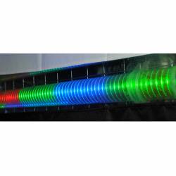 светеща пура 1 метър 90 лампи D-50 цветни червен,син,зелен