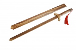 дървена играчка, дайре, естествено 18х4 см. 92-82