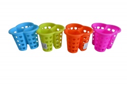 детска играчка от пластмаса, фризби с дупка 25 см. (24 бр. в кутия) 009-10 (R3)
