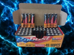 батерии Robust R3 (60 бр. в кутия)