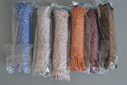 въже, плетено 10 м. цветно (12 бр. в стек)