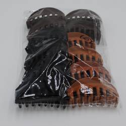 силиконови ластички за коса ,прозрачни,качествени 12 пакетчета  в стек