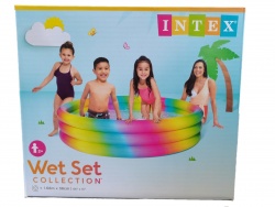 надуваем басейн, цветен Intex клас А168х38 см. в кутия (6 бр. в кашон)