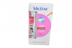 четка за зъби Mr. Star почистващ езика ефект и влакна (12 бр. в стек)