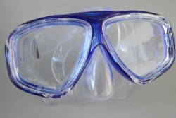 1.ПЛУВНА маска за лице Temp Glass цяло стъкло с качествена закопчалка, черно със сиво, електикаво зелено с черно, синьо с черно, без възможност за отстъпки (50 бр. в кашон)