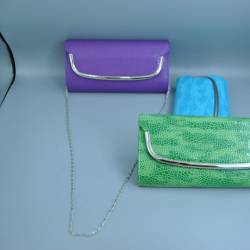 плюшена чанта с цип и перли, зайчето Патрик и коте 2 цвята (12 бр. в стек)