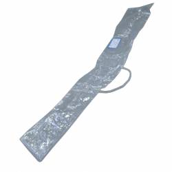 текстилен калъф за плажен чадър, син 100 см. (100 бр. в стек)