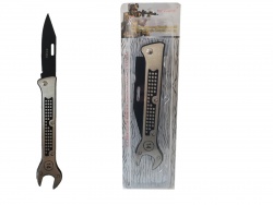ДЖОБЕН нож, швейцарски 11 части 10 см. (12 бр. в кутия)(Промоция- при покупка над 12 бр. базова цена 3,25 лв.)