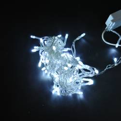 новогодишни лампи 100 бр. външни, топла светлина 10 метра LED(с всички изисквания и сертификати)(мах. отстъпка 10)