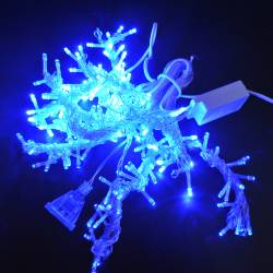 новогодишни лампи, снежинка, бяла 40см x 34см 3 м. LED(с всички изисквания и сертификати)(мах. отстъпка 10)