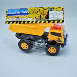 детска играчка от пластмаса, фрикшън, трактор, вози животни 2 цвята 34х10 см. 628- 3