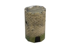 сувенир от полеризин, къща, голяма, каменна 12х10х11 см. HS002 (4 модела)