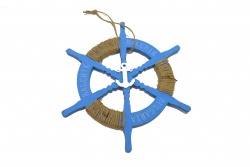 сувенир, дървена основа MDF морско изделие 11х10 см. Balchik (6 модела, микс) морски дизайн
