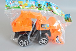 ДЕТСКА играчка от пластмаса, фрикшън, автовоз, вози 3 цветни, строителни машини 42х14х11 см.688-01 (Промоция- при покупка над 8 бр. базова цена 6,18 лв.)