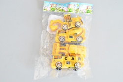 ДЕТСКА играчка, трактор с натоварено ремарке от пластмаса в P.V.C. опаковка  28х9х11 см. (Промоция- при покупка над 6 бр. базова цена 4,80 лв.) 0488-4