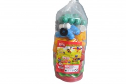 детска играчка от пластмаса, конструктор Citi police над 200 части 33x22x5,5 см. (4 бр. в кутия)