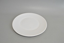 керамична чиния, светлосиня 21 см.